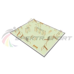Купить Парковая площадка для Воркаут и WRK 3_76mm в Армавире 