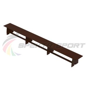 Купить Скамья гимнастическая (лам. фанера 15мм) 2500х240х245мм в Армавире 