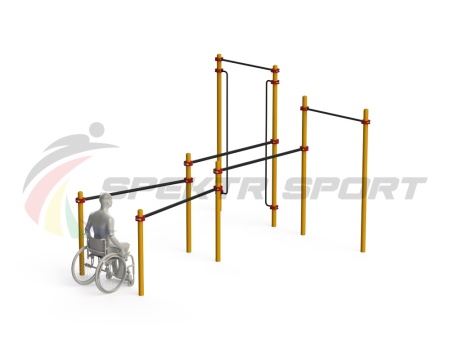 Купить Спортивный комплекс для инвалидов-колясочников WRK-D19_76mm в Армавире 