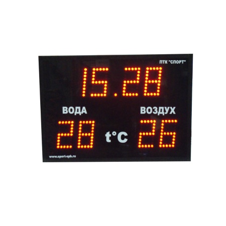 Купить Часы-термометр СТ1.13-2t для бассейна в Армавире 