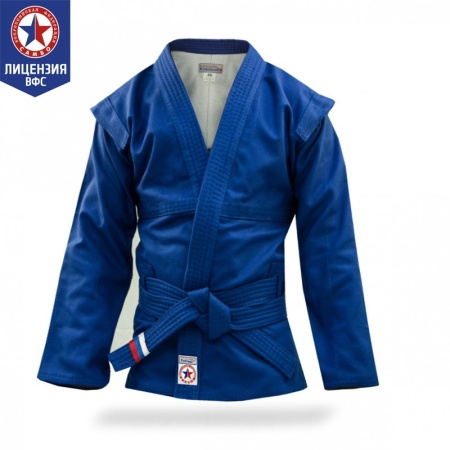 Купить Куртка для самбо "Атака"  ВФС (подкладка, пояс) р 50-60 в Армавире 