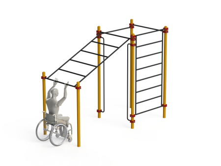 Купить Спортивный комплекс для инвалидов-колясочников WRK-D15_76mm в Армавире 