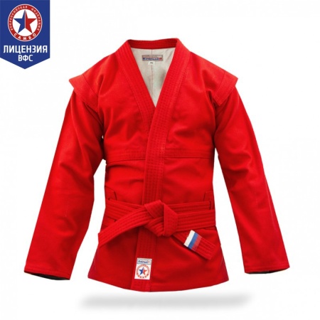 Купить Куртка для самбо "Атака" ВФС (подкладка, пояс)  р 36-48 в Армавире 