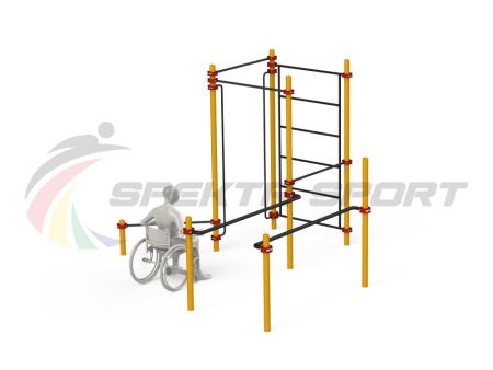 Купить Спортивный комплекс для инвалидов-колясочников WRK-D18_76mm в Армавире 